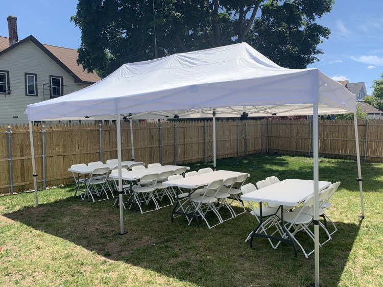 10x20 canopy tent with sidewalls